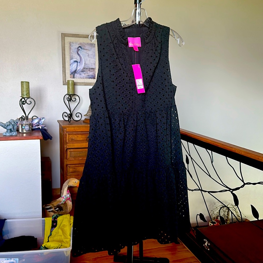 Lilly Pulitzer Novella Dress. Size L - Picture 1 of 2